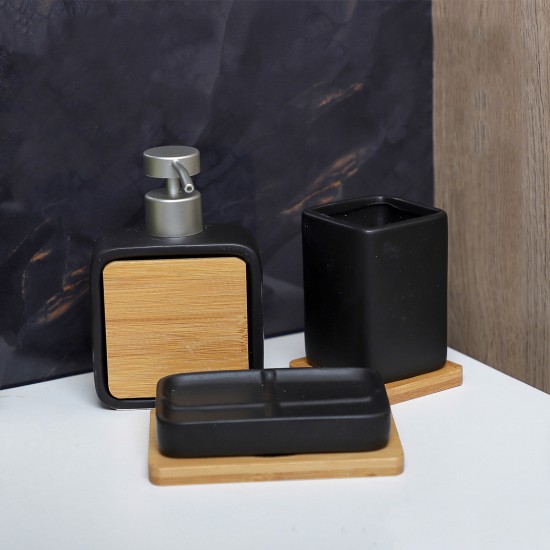 Ceramic Soap Dispenser Set 3 pieces 